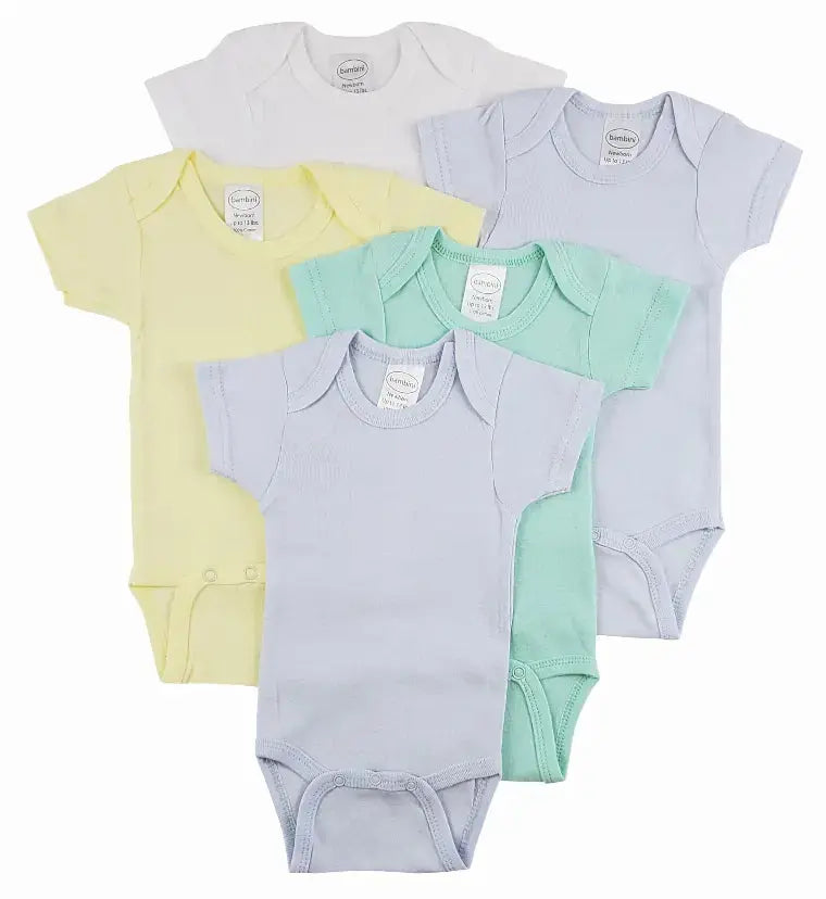 Bambini Short Sleeve One Piece 5 Pack Bambini