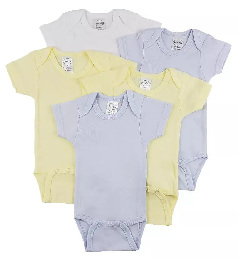 Bambini Short Sleeve One Piece 5 Pack Bambini
