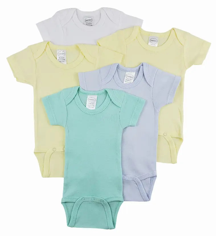 Bambini Short Sleeve One Piece 5 Pack Bambini