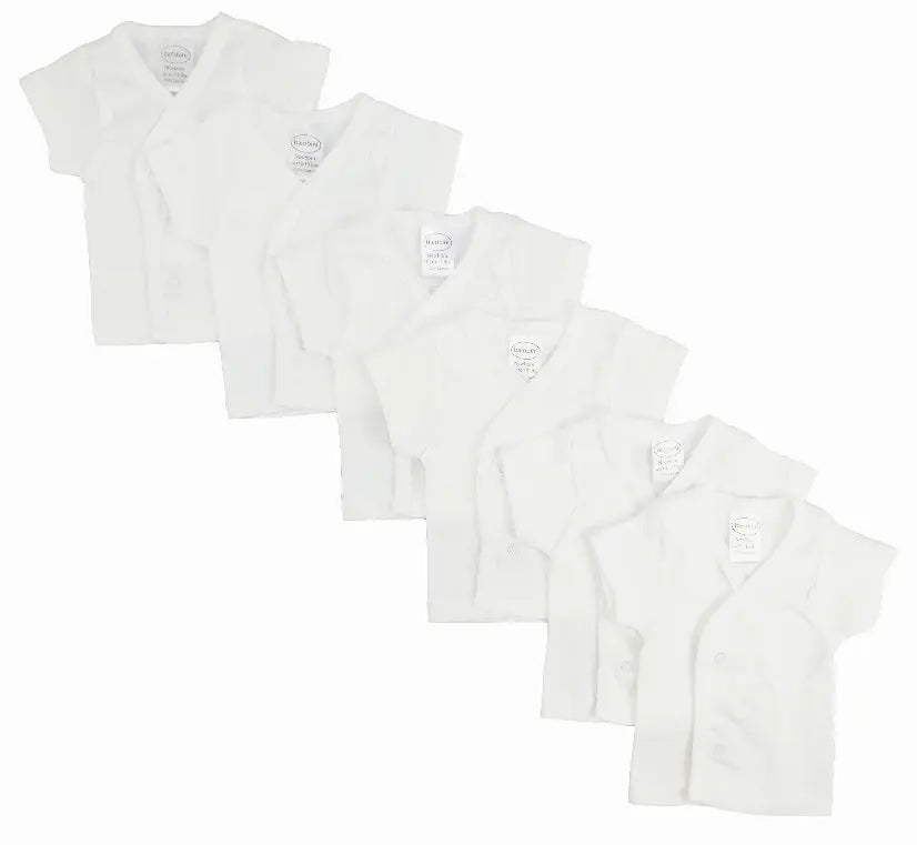 Bambini Side Snap Short Sleeve Shirt 6 Pack Bambini