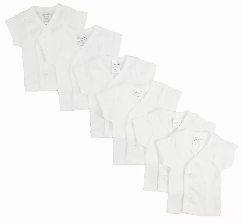 Bambini Side Snap Short Sleeve Shirt 6 Pack Bambini