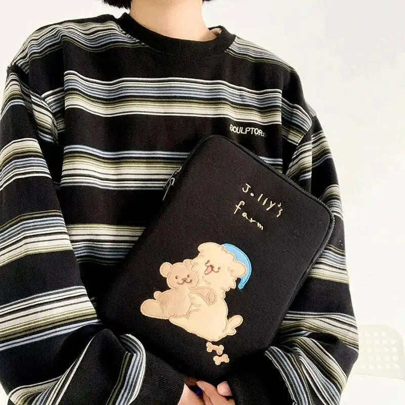 Bamtoree-Same-Embroidery-Bunny-Ipad-Tablet-Liner-Protective-Bag-Storage-Bag-GreatEagleInc-334191731