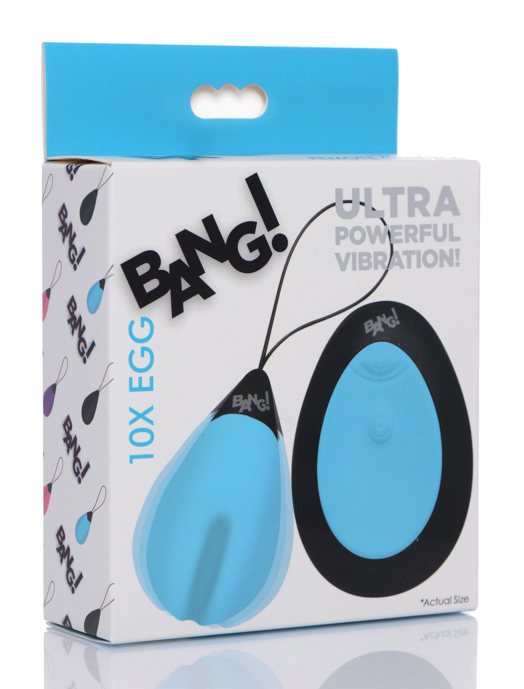 Bang - 10x Silicone Vibrating Egg XR Brands Bang