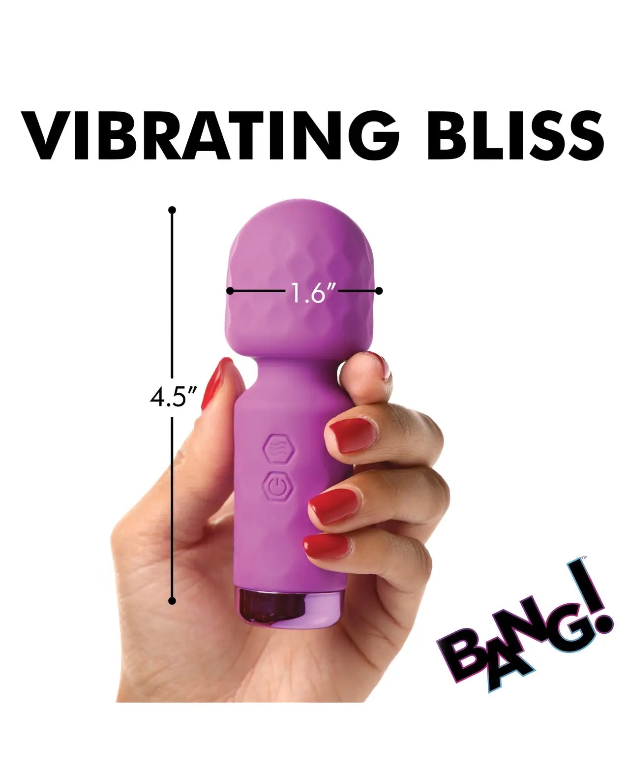 Bang! 10X Mini Silicone Wand Xr LLC