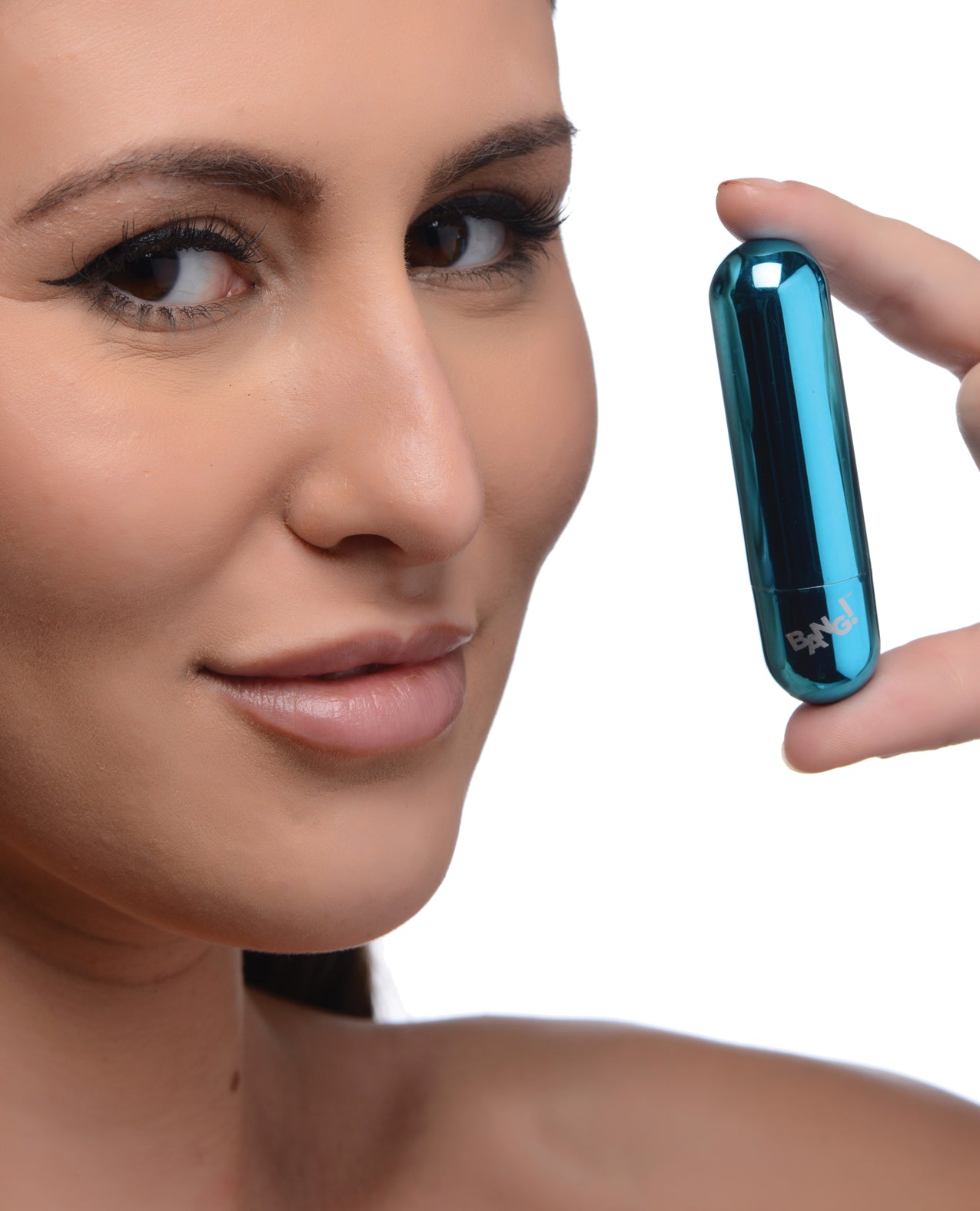 Bang! 10X Rechargeable Vibrating Metallic Bullet - GreatEagleInc