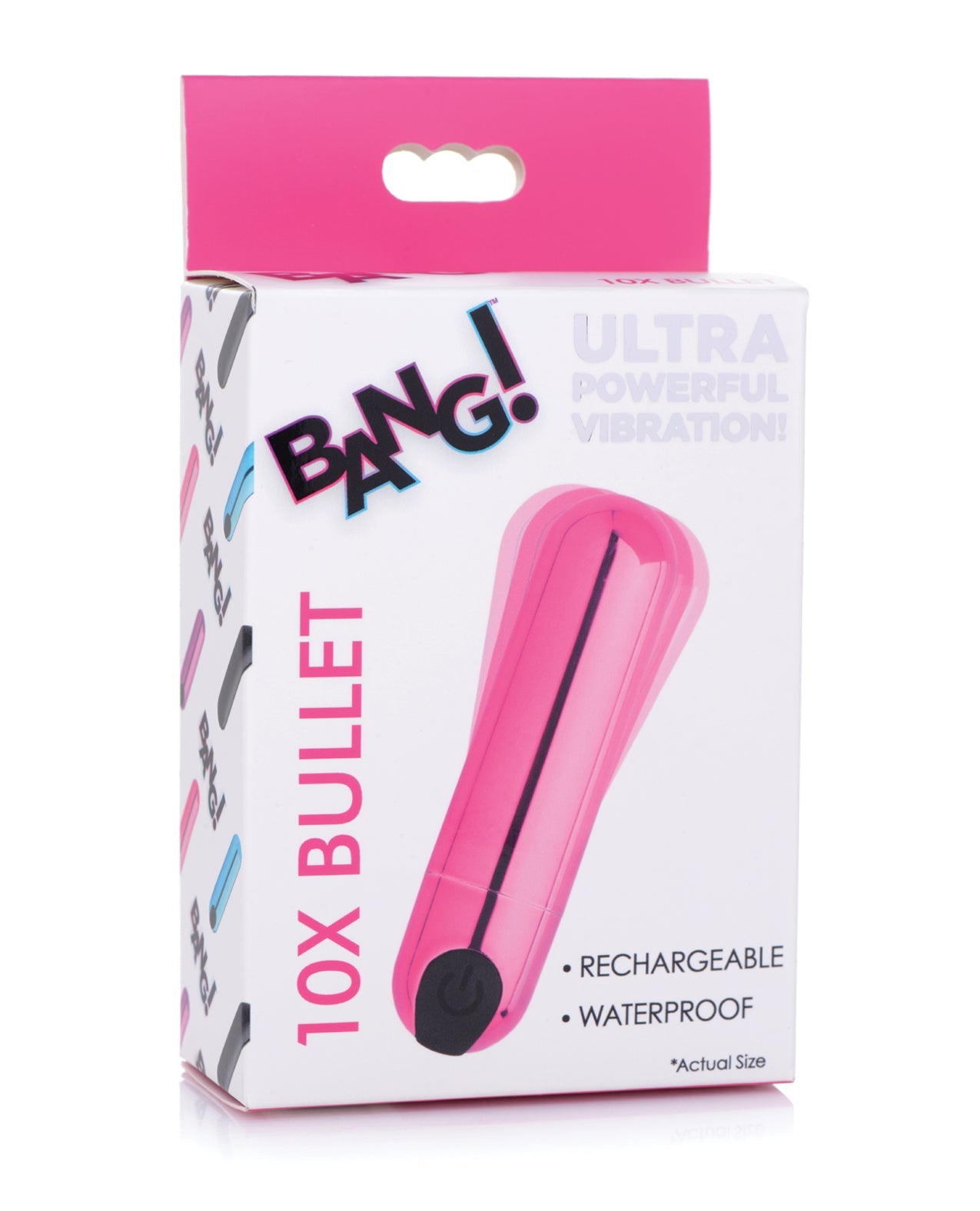 Bang! 10X Rechargeable Vibrating Metallic Bullet Xr LLC