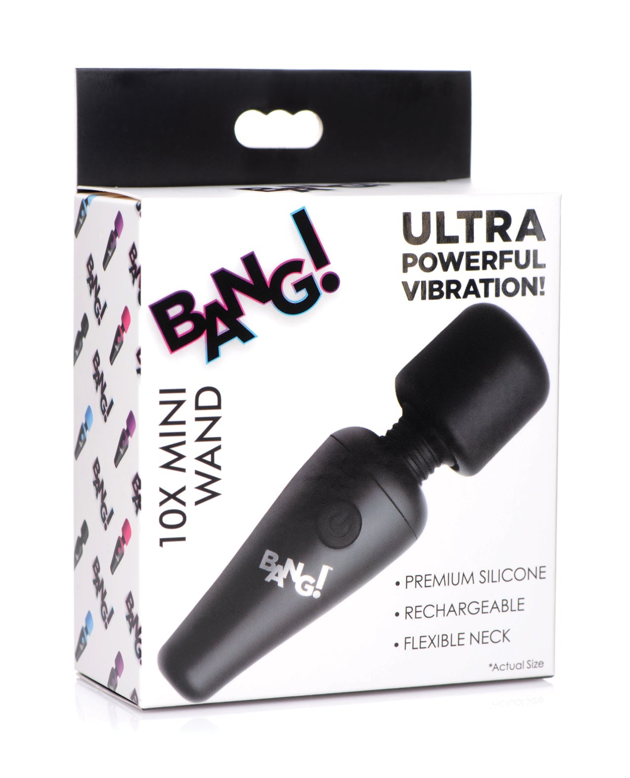 Bang! 10X Vibrating Mini Silicone Wand - GreatEagleInc