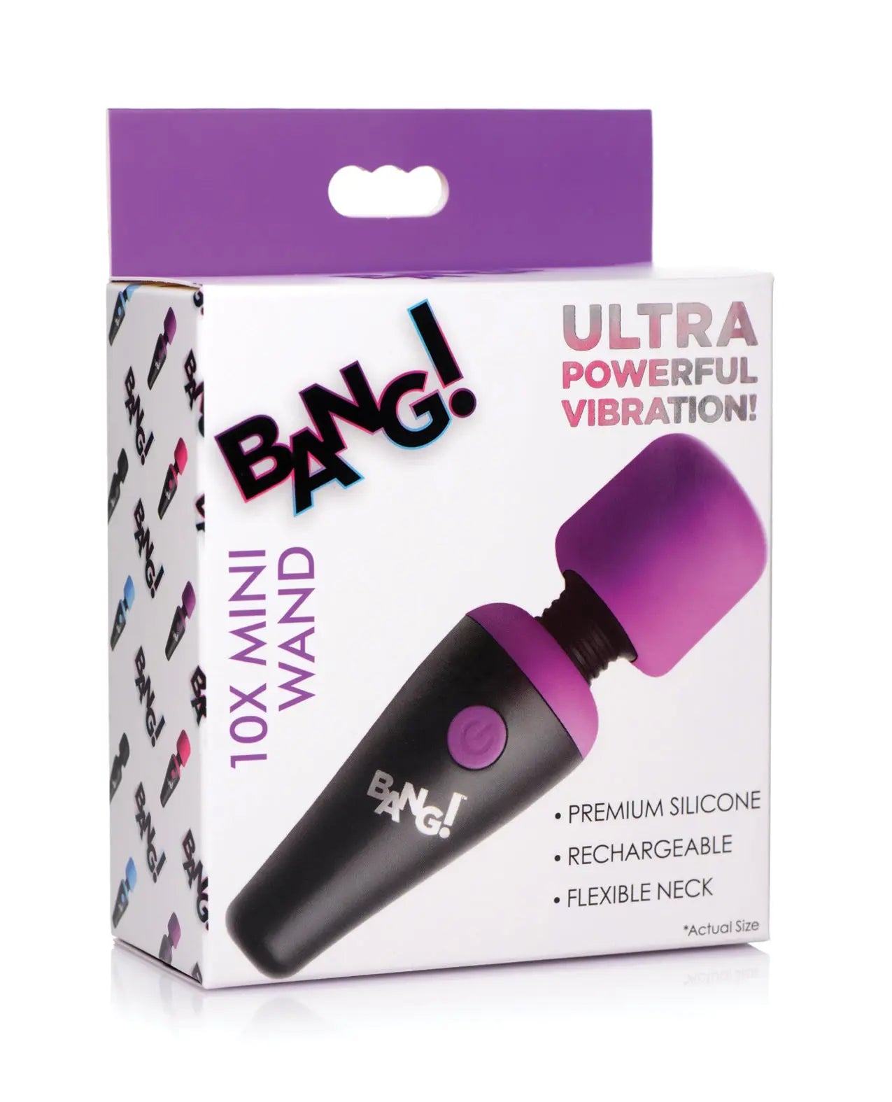 Bang! 10X Vibrating Mini Silicone Wand Xr LLC