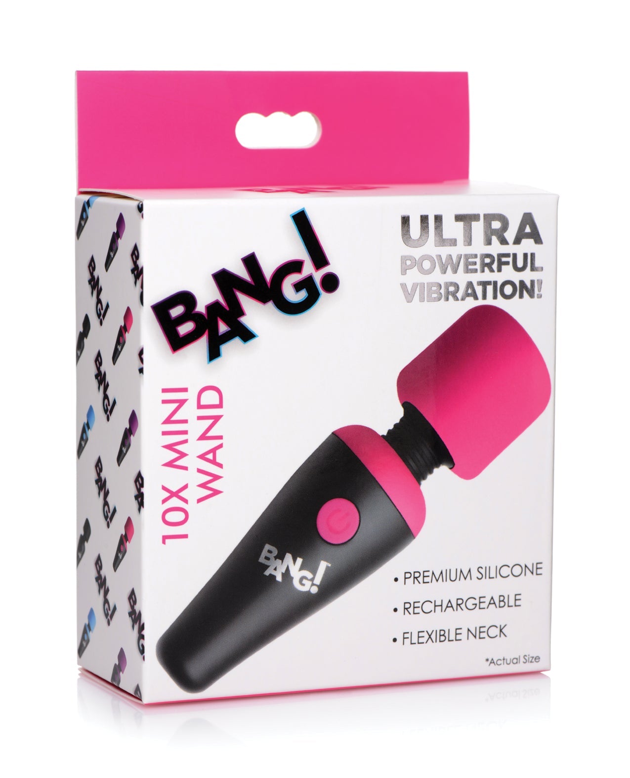 Bang! 10X Vibrating Mini Silicone Wand Xr LLC