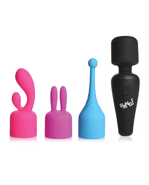 Bang! 10x Mini Wand W/3 Attachments - Asst. Colors Xr LLC