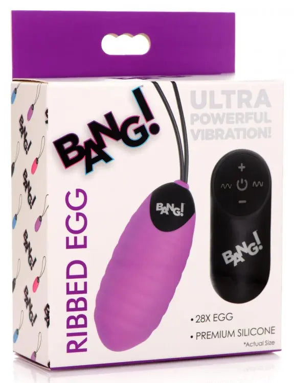 Bang! Swirl Silicone Egg XR Brands