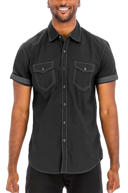 Banks Outline Stitch Button Up WEIV