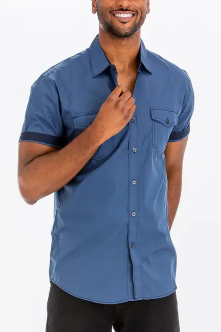 Banks Outline Stitch Button Up WEIV