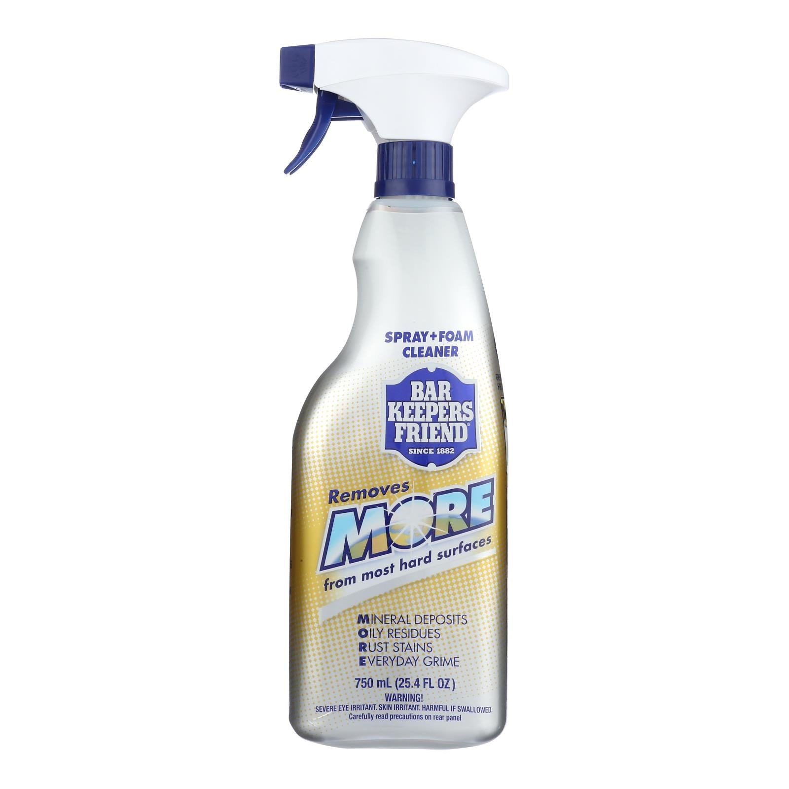 Barkeepers Friend - Cleaner Spray & Foam - Cs Of 6-25.4 Fz - GreatEagleInc