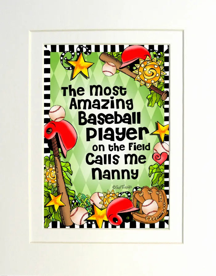 Baseball Mom/Grandma Themed Gifty Art Suzy Toronto