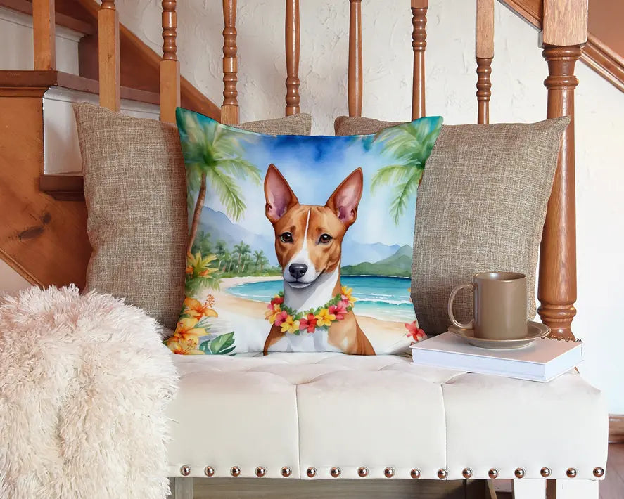 Basenji Luau Pair of Pot Holders Caroline's Treasures