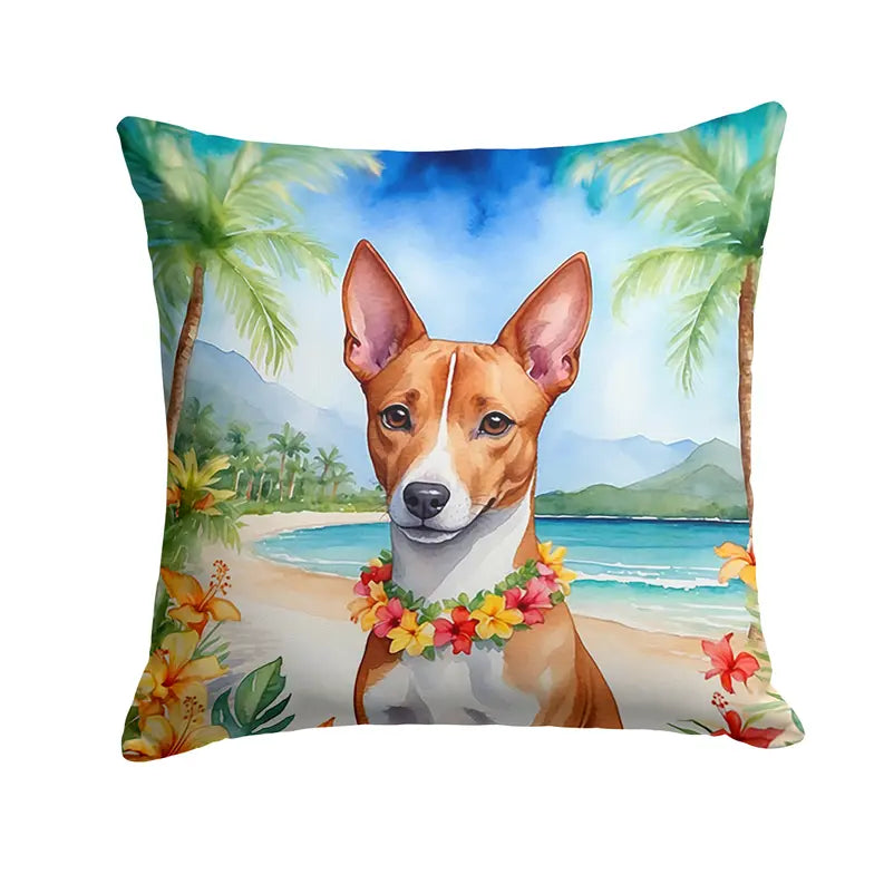 Basenji Luau Pair of Pot Holders Caroline's Treasures