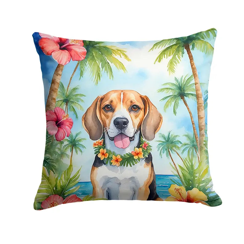 Basenji Luau Pair of Pot Holders Caroline's Treasures
