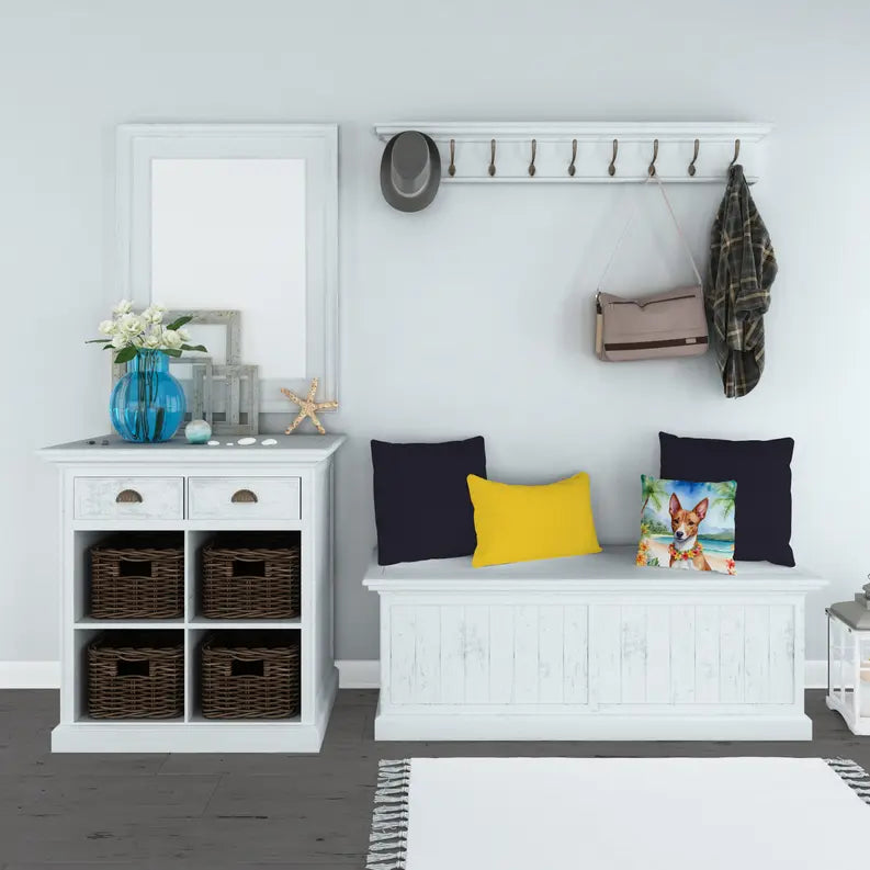 Basenji Luau Pair of Pot Holders Caroline's Treasures