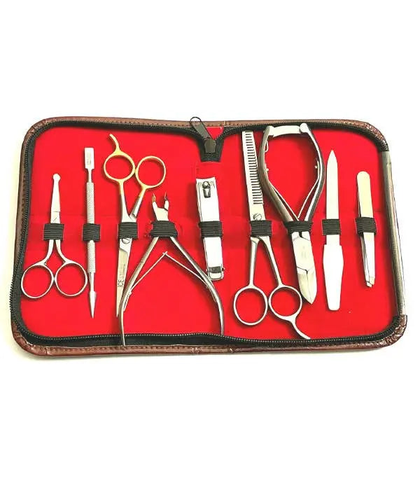Basic Unisex Beauty Implements Manicure Pedicure Stainless Tools Kit Hashir Products