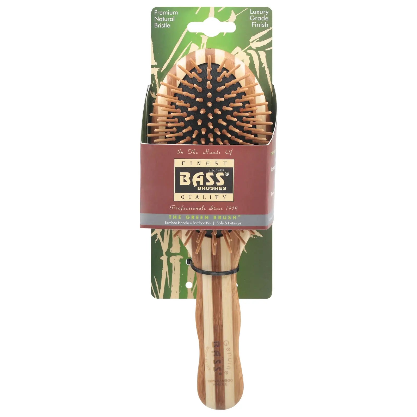 Bass Brushes - Brush Lg Wood Brsl Bamboo - 1 Each - Ct Bass Brushes