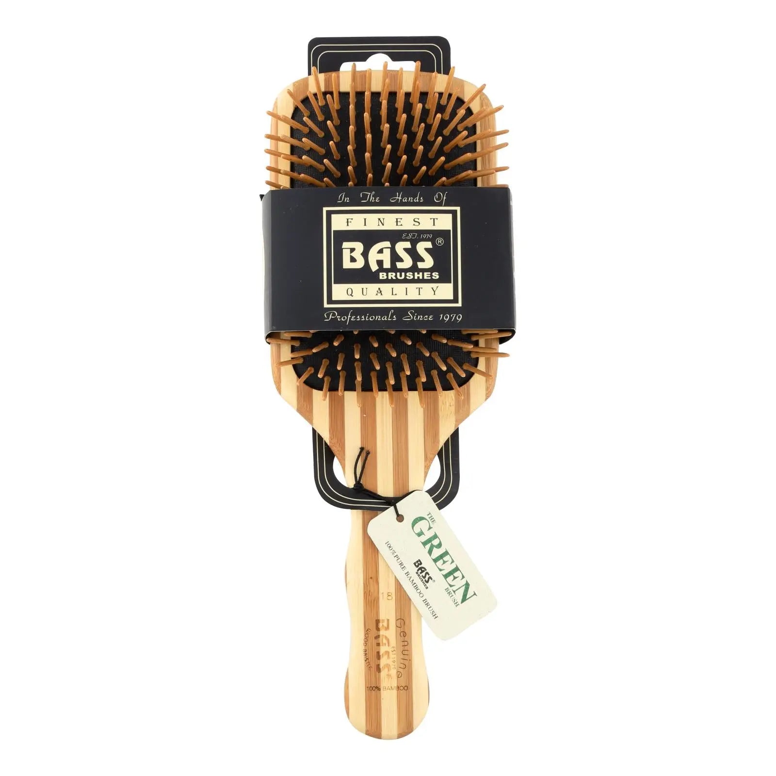 Bass Brushes - Large Wood Paddle Brush Bass