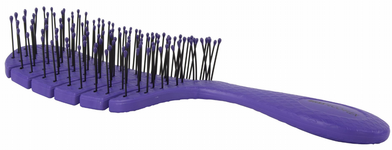 Bass Brushes- The BIO-FLEX  Detangling Hair Brush Leaf Shape Bass Brushes