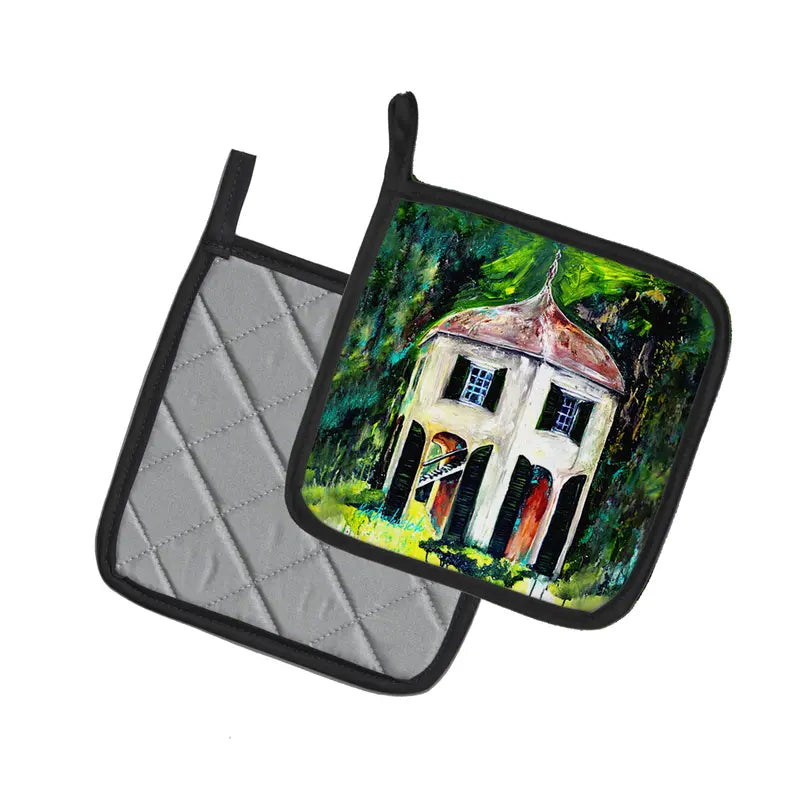 Batchelors Pad Garsoniere Pair of Pot Holders Caroline's Treasures