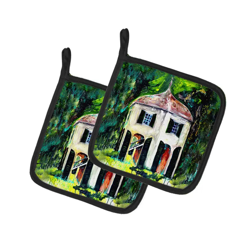 Batchelors Pad Garsoniere Pair of Pot Holders Caroline's Treasures