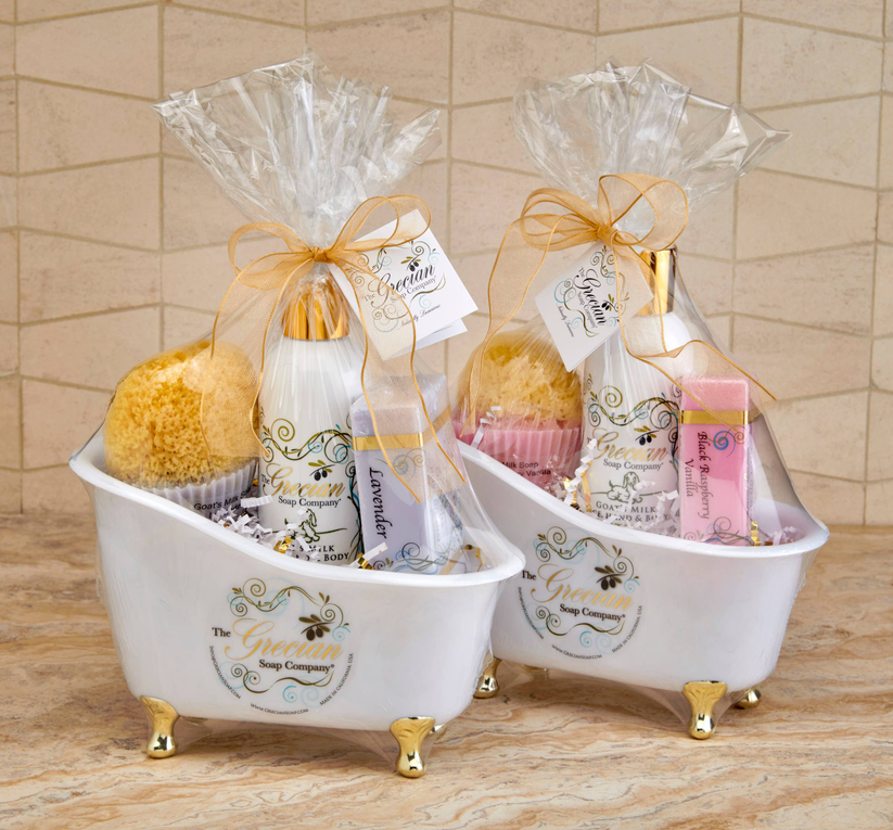 Bath Tub Gift Set Grecian Soap