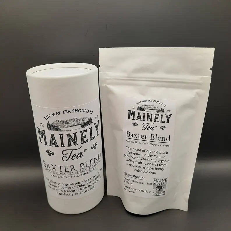 Baxter Blend - Black Tea & Cascara Mainely Coffee