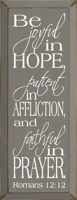 Be Joyful Wood Sign Sawdust City