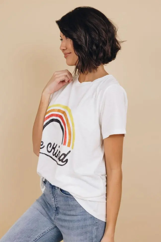Be Kind Rainbow Shirt Stay Warm in Style