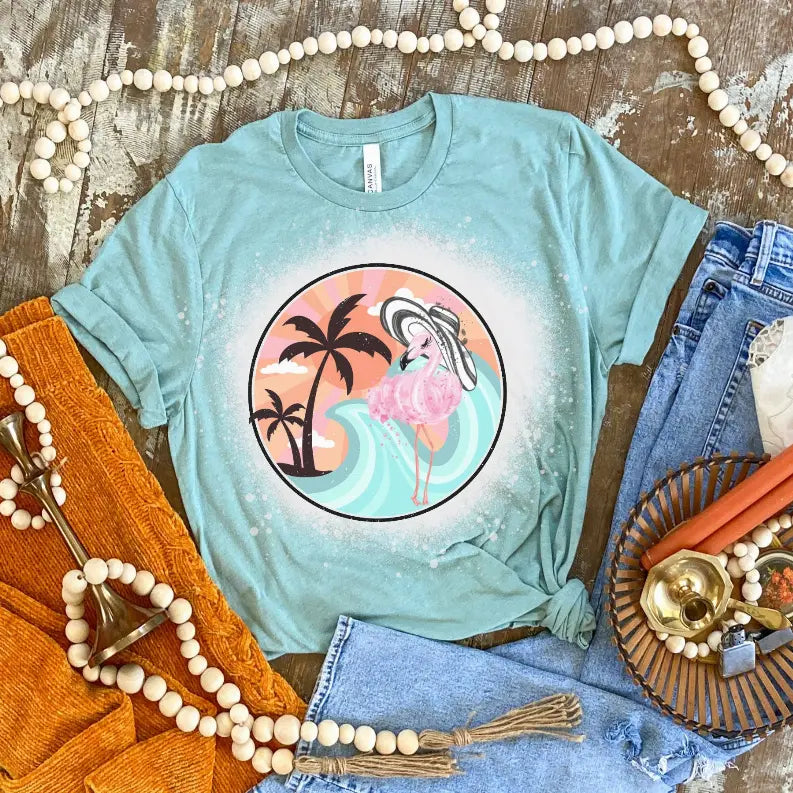 Beach Shirt Bleached CK's Boutique