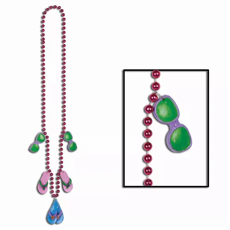 Beads with Medallion Beistle