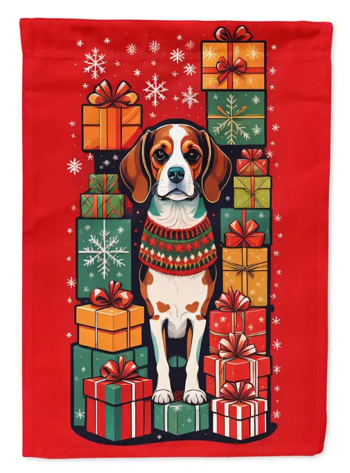 Beagle Holiday Christmas Garden Flag Caroline's Treasures