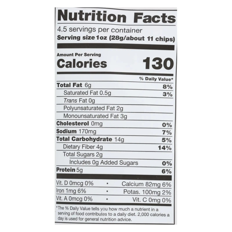 Beanitos - White Bean Chips - Nacho Nation - Case Of 6 - 4.5 Oz. Beanitos