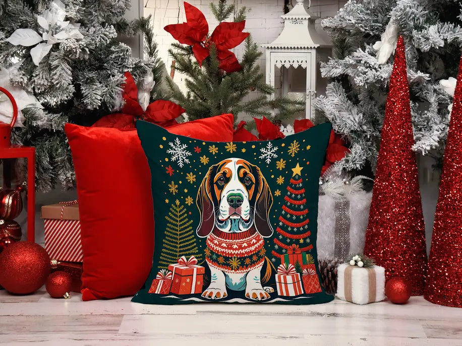 Bearded Collie Christmas Foam Coasters Caroline's Treasures