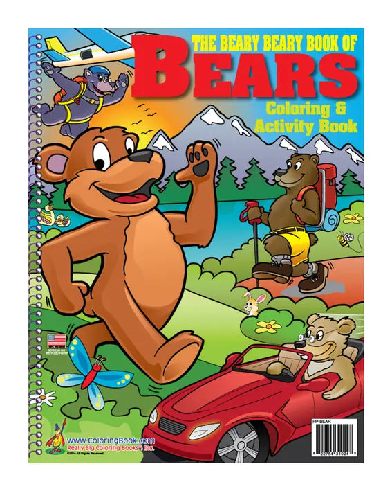 Bears Coloring Book Really Big Coloring Books