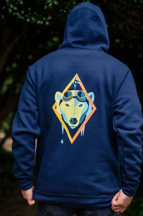 Beastland Polar Bear Hoodie Bigfoot Kick