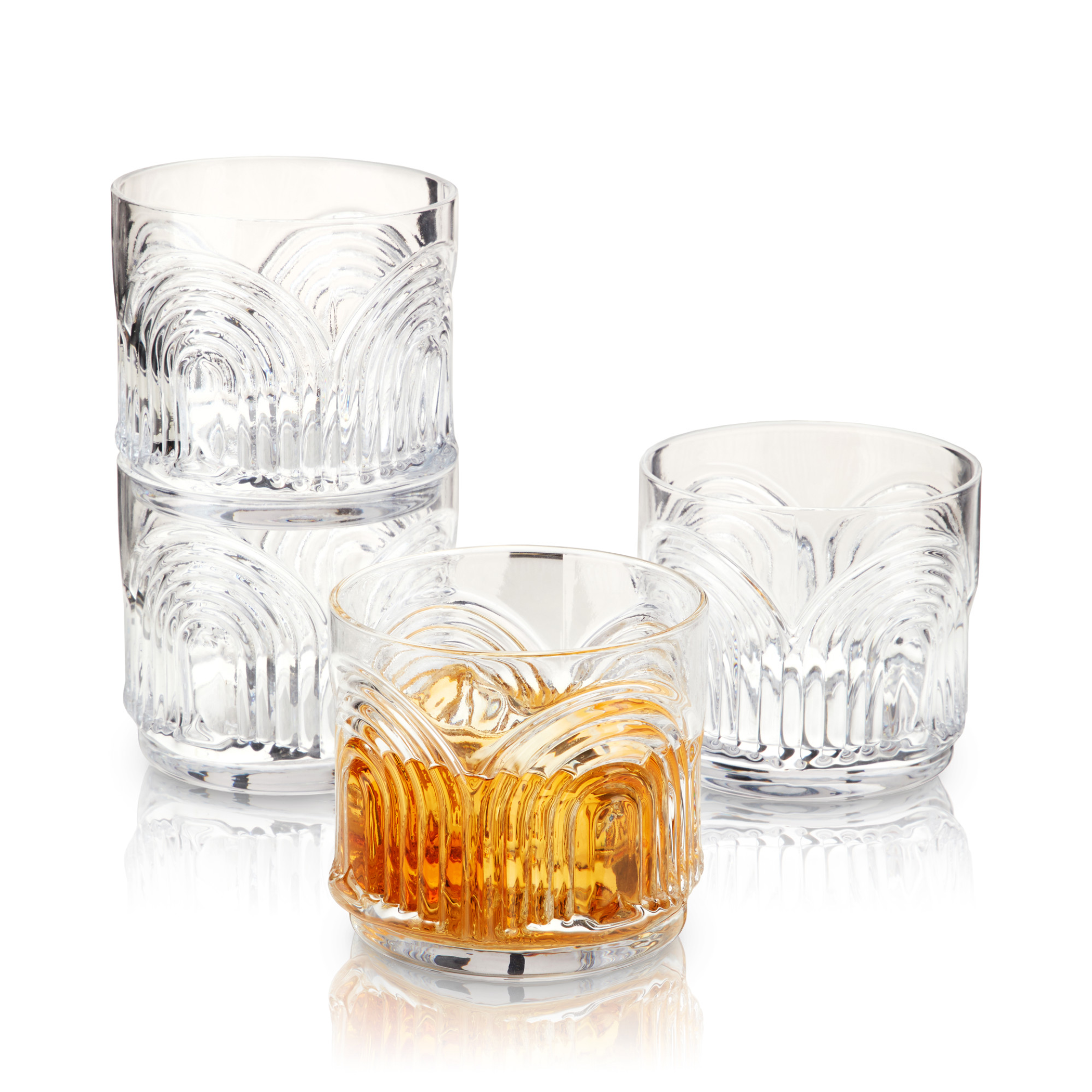 Beau Lowball Tumblers set of 4 by Viski Viski