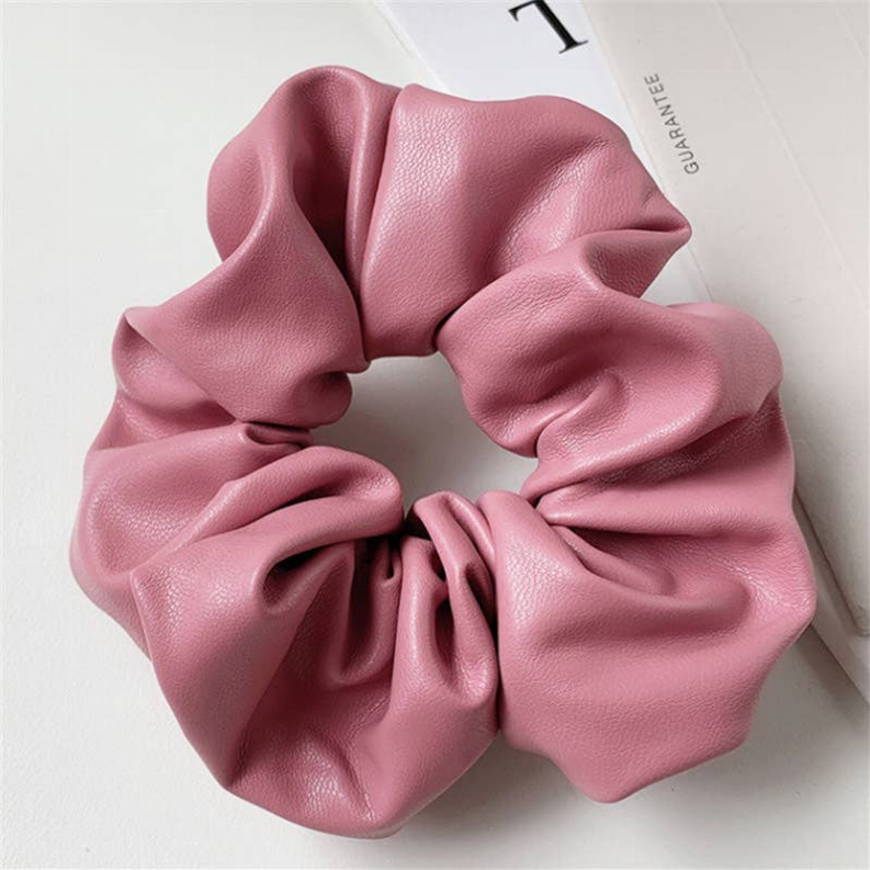 Beautiful LEATHER Pattern Scrunchies Pawsome Pet