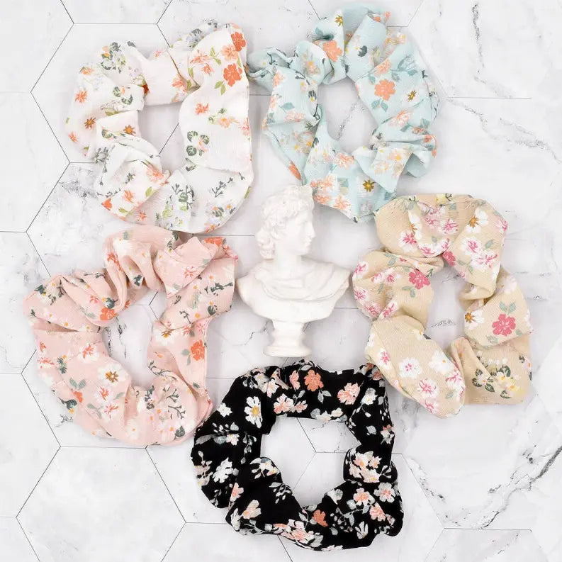 Beautiful SUMMER VIBES Scrunchies Pawsome Pet
