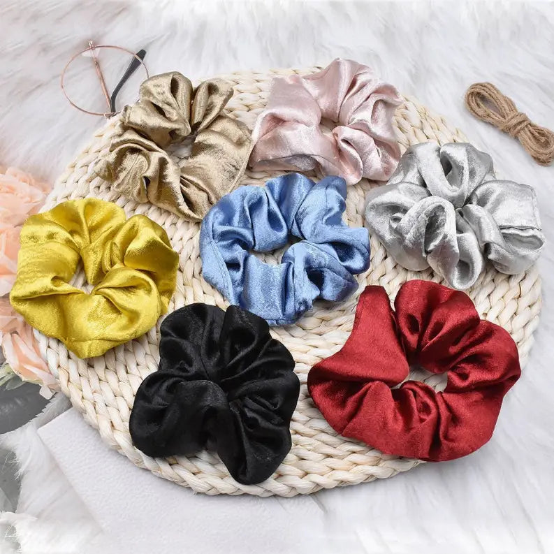 Beautiful VELVET Texture Scrunchies Pawsome Pet