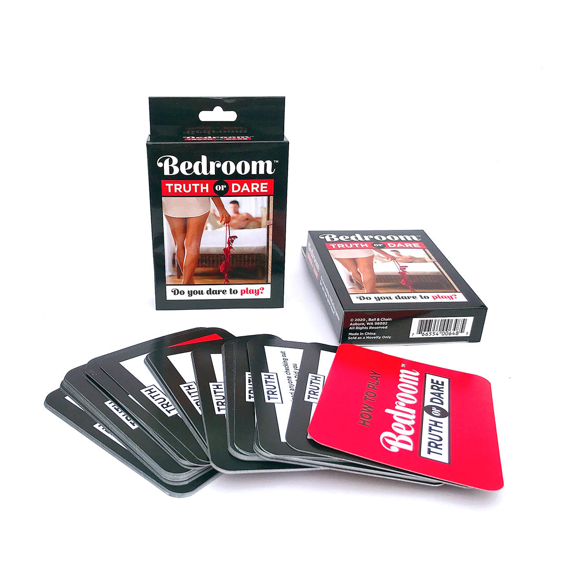 Bedroom Truth or Dare Card Game Ball & Chain