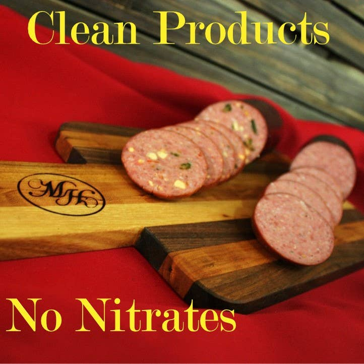 Beef Garlic Summer Sausage Master's Hand BBQ