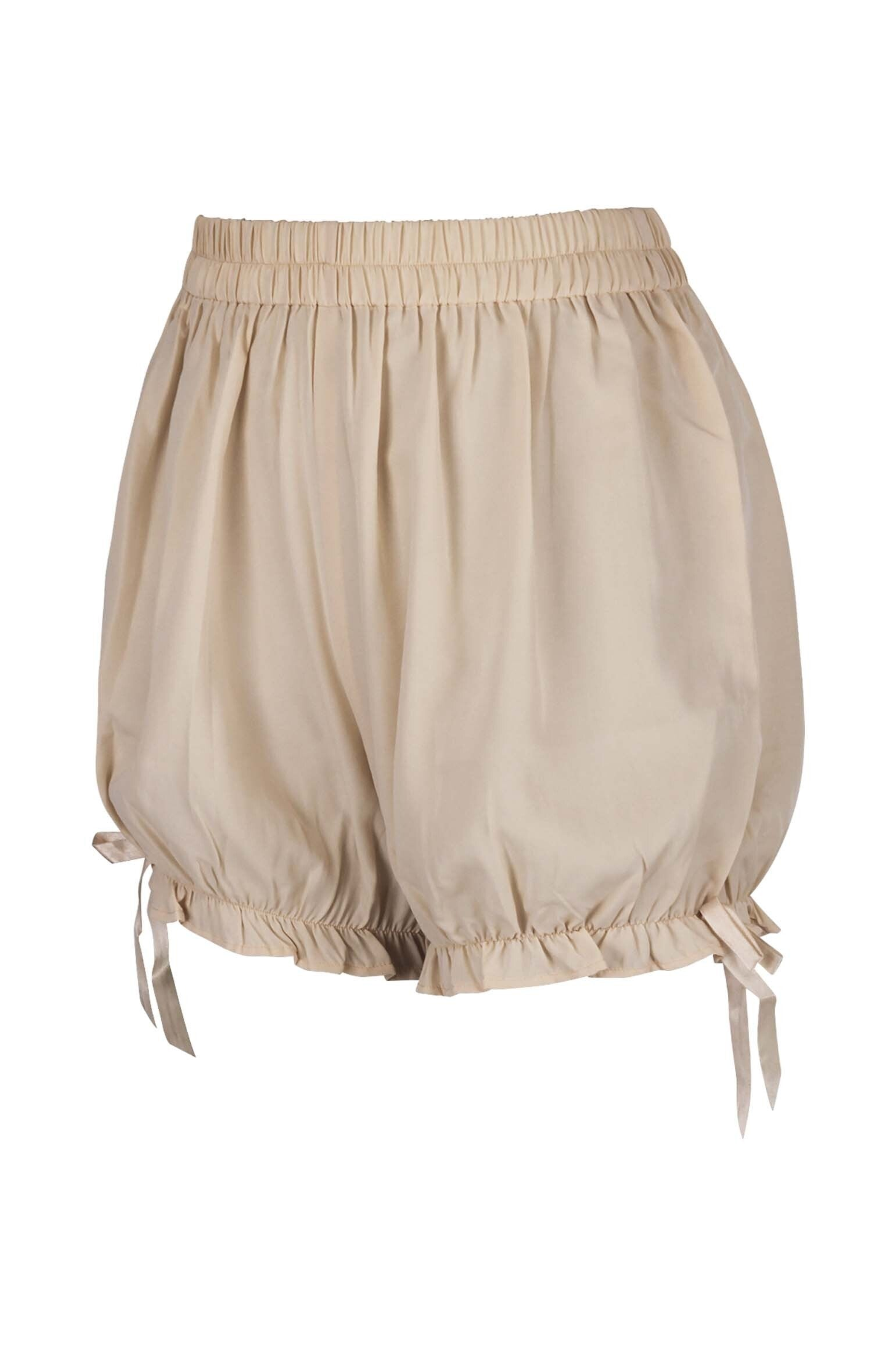 Beige Cotton Bloomers Daisy Corsets