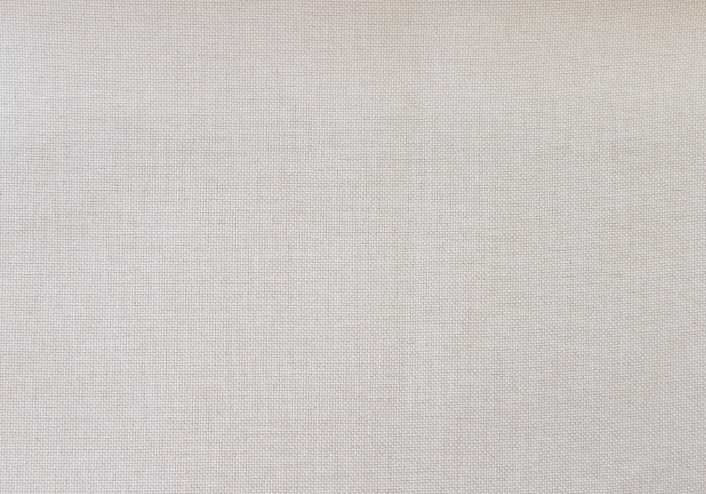 Beige Linen Blend Upholstered Arched Full Headboard With Nail Head Trim - GreatEagleInc