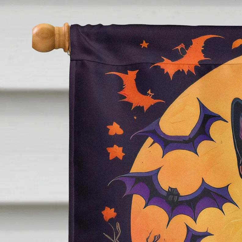 Belgian Malinois Witchy Halloween House Flag Caroline's Treasures