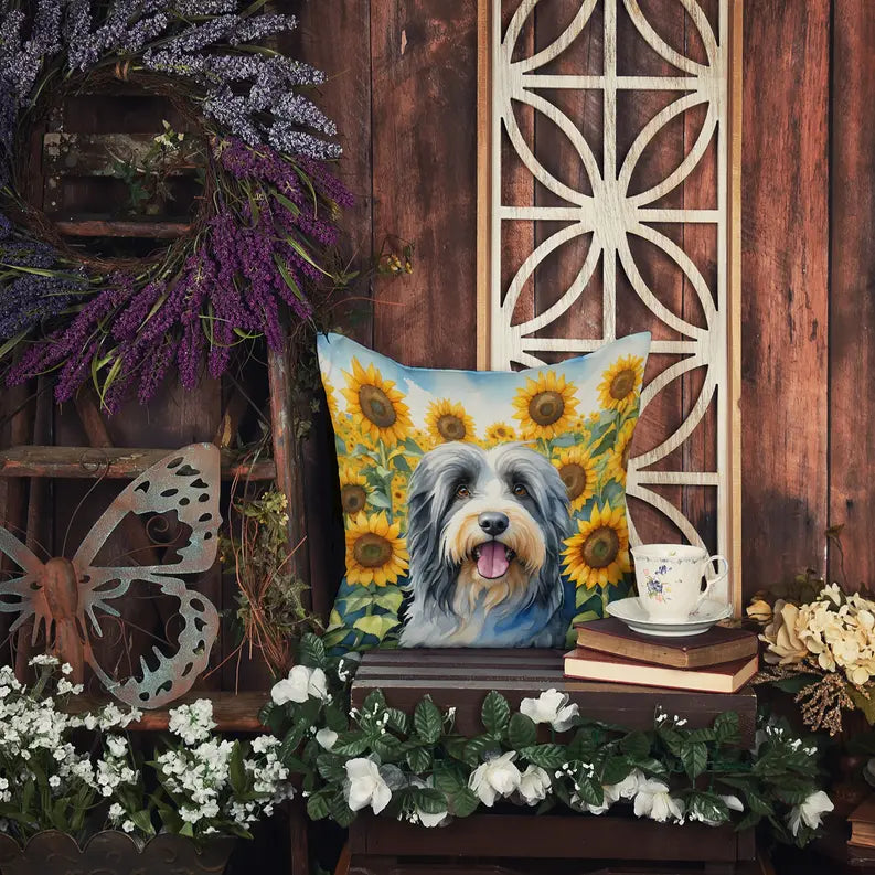 Belgian Malinois in Sunflowers Pair of Pot Holders Caroline's Treasures